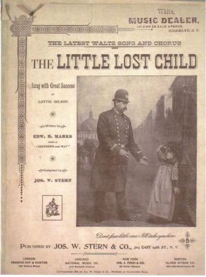 The Little Lost Child!  A heartwarming tale of innocence and the power of familial love!